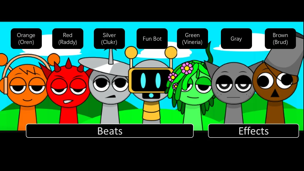 Incredibox Sprunki Character Beats